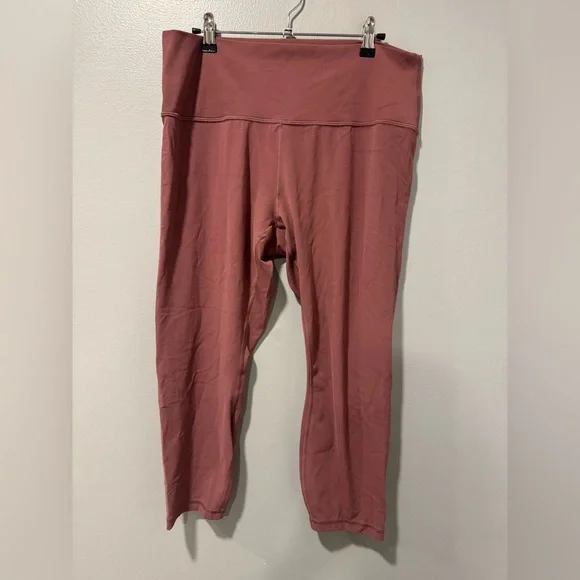 Athleta Transcend 7/8 Legging in Mauve Size 2X - Picture 1 of 5